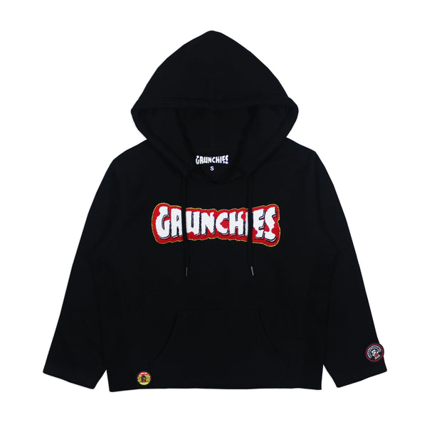 Mid Weight Black Grunchies Hoodie